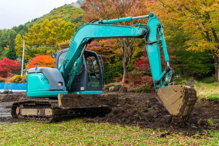 Excavation de terrain par une entreprise de terrassement Bruguières
